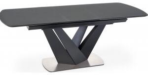 Baritone matbord 160-200 cm - Grå - Matbord med glasskiva, Matbord, Bord
