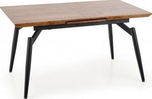 Mishi matbord 140-180 cm - Ek/svart - Övriga matbord, Matbord, Bord