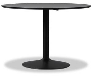 Seat matbord högtryckslaminat ø110 cm - Svart + Fläckborttagare för möbler
