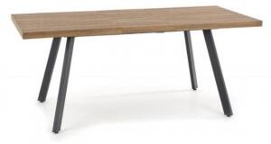 Gladwyn matbord med butterfly 140-180 cm - Ek/svart - Övriga matbord, Matbord, Bord