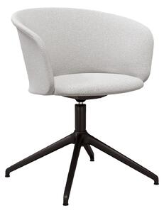 HEM - Kendo Swivel Chair 4-star Return - Porcelain/Black - Kontorsstolar - Sabine Marcelis,LucidiPevere - Vit - Metall/Trä/Skum/Plast/Ull