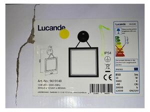 Lucande - LED Utomhus vägglampa med sensor MIRCO LED/13W/230V IP54