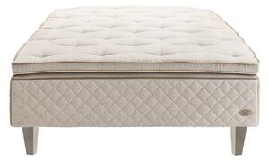 DUX - Dux 10 resårbotten fast 140x200 cm/ Top Pad Bäddmadrass/ Konisk oatmeal 20 cm - Sängar - Beige