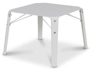 Talk fyrkantigt soffbord - Vit/Mässing + Möbelvårdskit för textilier - Soffbord, Bord