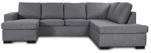 Solna U-soffa 304 cm - Höger + Möbelvårdskit för textilier