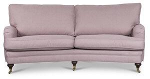 Howard London Premium 4-sits svängd soffa - Rosa - 4-sits soffor, Soffor