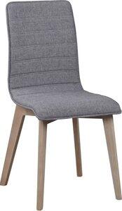 2 st Aniyah stol - Ljusgrå/whitewash ek - Klädda & stoppade stolar, Matstolar & Köksstolar, Stolar