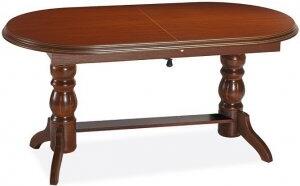 Andrea förlängningsbart matbord 120-160 cm - Kastanj - Övriga matbord, Matbord, Bord