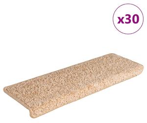 Trappmattor 30 st 65x21x4 cm guld