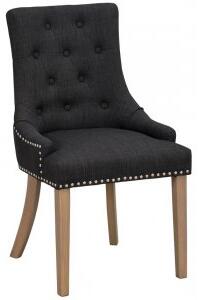2 st Rowico Vicky stol - Svart/vintage + Fläckborttagare för möbler