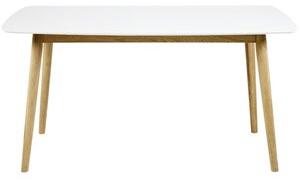 Nagano matbord 150 cm - Vit/ek - Övriga matbord, Matbord, Bord