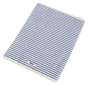 Tekla - Bath Mat Stripes Coastal Stripes - Blå
