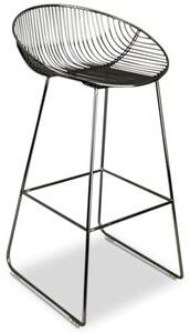 ArtDeco barstol - Krom + Fläckborttagare för möbler