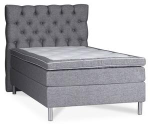 Hilton Deluxe Presley sängpaket 5-zons kontinentalsäng med sänggavel - Inari 22 - Natur, 90x200 cm - Kontinentalsängar, Sängar