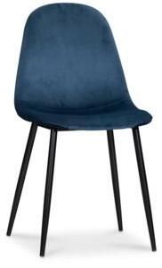 4 st Carisma stol blå sammet - Klädda & stoppade stolar, Matstolar & Köksstolar, Stolar