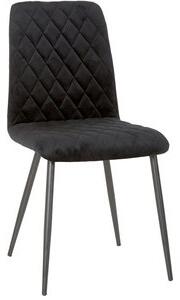 2 st Saint stol I svart sammet + Fläckborttagare för möbler