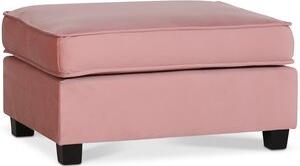 Adore lounge fotpall - Dusty pink