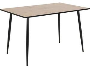 Wilma matbord 120 cm - Ek/svart