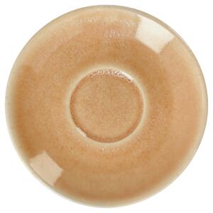 VEGA Espressofat Cascais; 11.5x1.8 cm (ØxH); Aprikos; 6 Styck / Förpackning