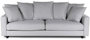 New Lexington 3,5-sits soffa 240 cm med kuvertkuddar - offwhite linne + Fläckborttagare för möbler - 3-sits soffor, Soffor