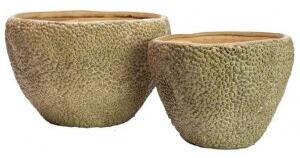 Kobe set om 2 st krukor låga - Keramik - Vaser & krukor, Inredningsdetaljer