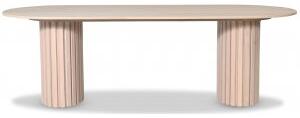 PiPi ovalt matbord 240 cm - Whitewash - Runda matbord, Matbord, Bord