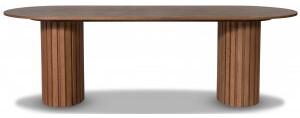 PiPi ovalt matbord 240 cm - Valnöt - Runda matbord, Matbord, Bord