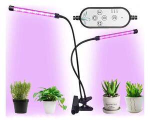 LED Dimbar bordslampa med klämma för växande växter LED/8W/5V