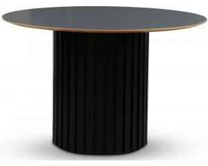 Sumo matbord Ø118 - Svartbets / Perstorp virrvarr mörkgrå
