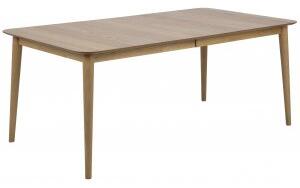 Oskar förlängningsbart matbord i oljad Ek fanèr - 180-258 cm + Möbeltassar