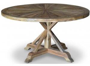 Palma rustikt matbord Ø140 cm - Återvunnen drivved - Ovala & Runda bord, Matbord, Bord