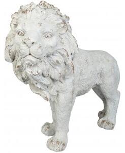 Trädgårdskonst Staty stående lejon XL - L90 cm - Utemöbler