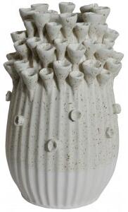 Vas Caleta H29 cm - Vit - Vaser & krukor, Inredningsdetaljer