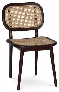 2 st Siknäs II stol brun mahogny / rotting + Fläckborttagare för möbler
