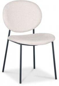 4 st Tofta stol - Beige tyg/svart - Klädda & stoppade stolar, Matstolar & Köksstolar, Stolar