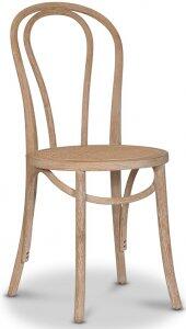 2 st Danderyd No.18 böjträ stol i whitewash med rotting + Fläckborttagare för möbler