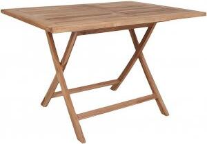 Oviedo matbord - Teak - 120x80x75 + Träolja för möbler