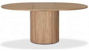Nova matbord förlängningsbart Ø130-170 cm - Whitewash - Runda matbord, Matbord, Bord