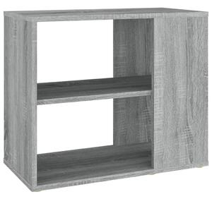 Sidoskåp grå sonoma 60x30x50 cm konstruerat trä