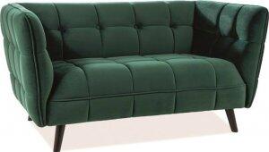Renae 2- sits soffa - Grön sammet