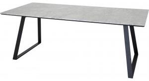 Kvarnbacken matbord 140 cm - Mörk marmor/svart - Övriga matbord, Matbord, Bord