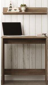 Leona skrivbord 72x44,5 cm - Mörk valnöt - Övriga kontorsbord & skrivbord, Skrivbord, Kontorsmöbler