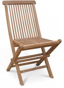 2 st Edenryd fällbar stol - Teak + Träolja för möbler - Utematstolar, Utestolar, Utemöbler