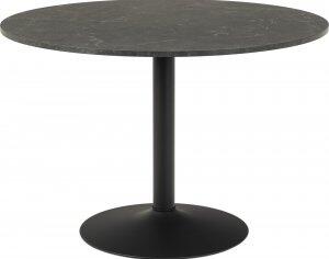 Ibiza matbord ø110 cm - Svart marmor - Runda matbord, Matbord, Bord