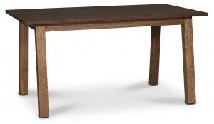 Saltsjö matbord i rökfärgad ek 150x90 cm + Möbelvårdskit för textilier