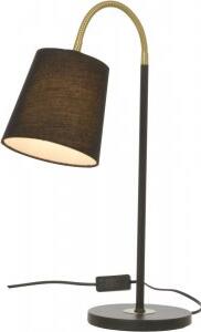 Ljusdal bordslampa - Svart/matt mässing