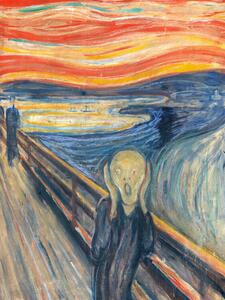 Bildreproduktion The Scream, 1893, Edvard Munch