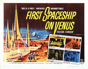 Illustration First Spaceship On Venus 02