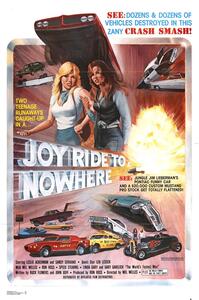 Illustration Joyride To Nowhere Poster