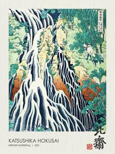 Bildreproduktion Kirifuri Waterfall (1831), Katsushika Hokusai